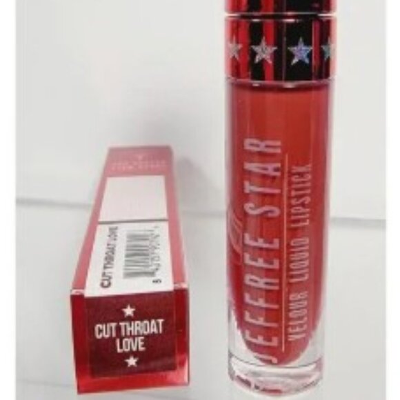 CUT THROAT LOVE (Deep Red) Velour Liquid Lipstick - Picture 1 of 1